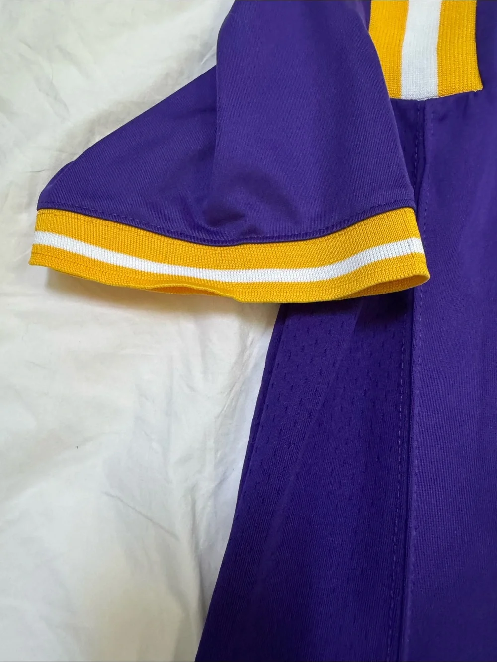 Nike Purple Team Jersey with Red and Black Patch